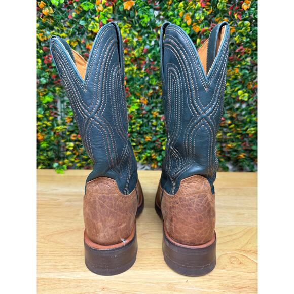 Tecovas The Midland Square Toe Cowboy Boots Shoes Bovine Leather Western Mens 7D main image 5